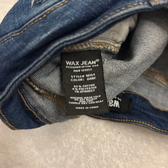 Wax Jean Short Shorts M - Picture 5 of 5